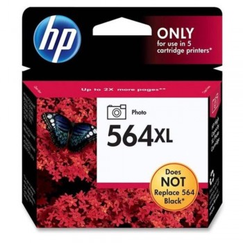 HP 564XL Photo Black Ink Cartridge (CB322WA)