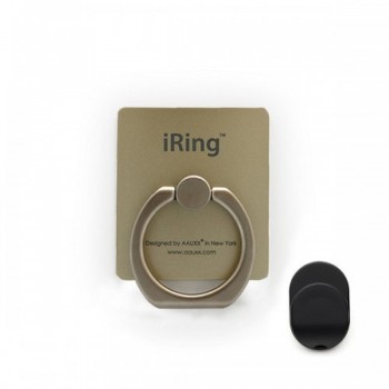 iRING Premium Masstige Grip and Kickstand - Gold