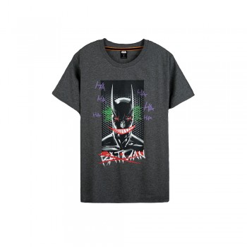 Batman Series: Batman Graffiti Tee (Dark Gray, Size L)