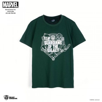Marvel: Marvel Kawaii Tee Guardians Of The Galaxy - Green, Size XL (APL-MK-TEE-006)