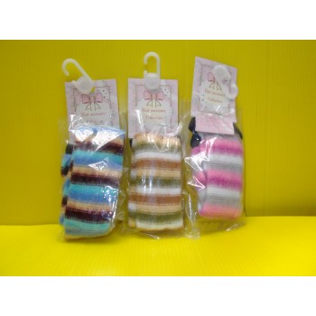 POLYESTER HAIR BAND 4 COLOR AST (5CM)