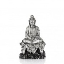 Royal Selangor ~ Celestial Blessings' Contemplative Guan Yin Figurine (S)