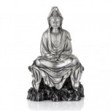 Royal Selangor ~ Celestial Blessings' Contemplative Guan Yin Figurine (L)